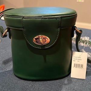 Street Level Green Purse